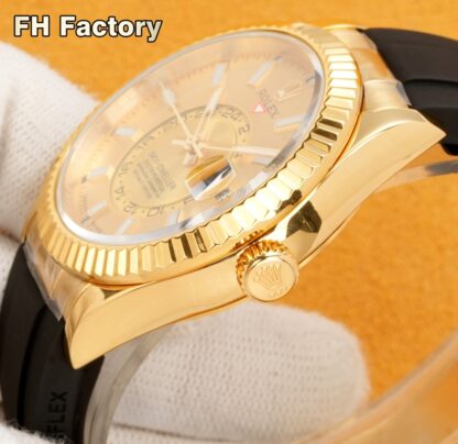 Rolex FH factory uses 904L stainless steel case with internal weight - Image 7