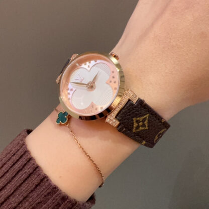 Louis Vuitton Cowhide Quartz Watch - Image 7