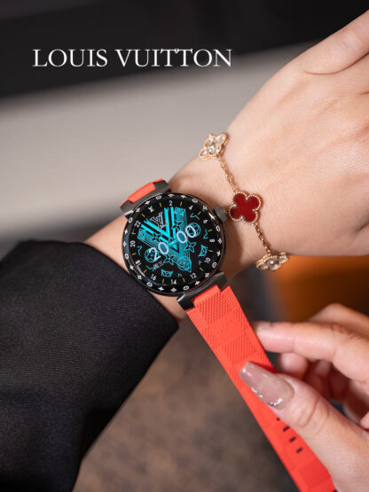 Louis Vuitton Cowhide Quartz Watch - Image 7