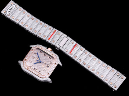 Cartier luxury shining mechanical watch - Image 7