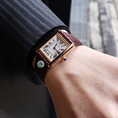 Cartier classic blue balloon low-key watch - Image 7