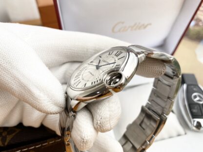 Cartier Blue Balloon Men's Daily Mechanical Watch - Image 6