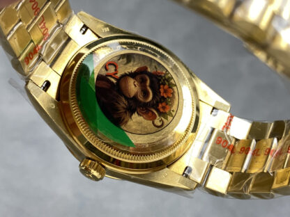 Rolex Oyster Perpetual Day-Date with Mosaic enamel dial - Image 7