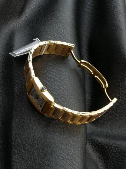 Cartier French Tank Series Gold Round Watch - Image 7