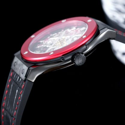 Hublot Ultra-Thin Two-Hand Flywheel Mechanical Watch - Image 7