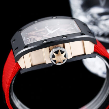 RichardMille RM 47 Integrated Tourbillon Black Warrior Watch - Image 7