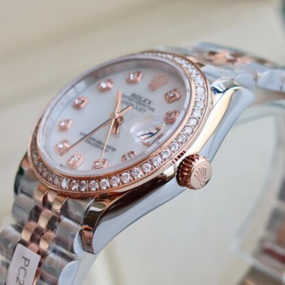 Rolex women's 31-size Datejust wristwatch - Image 6