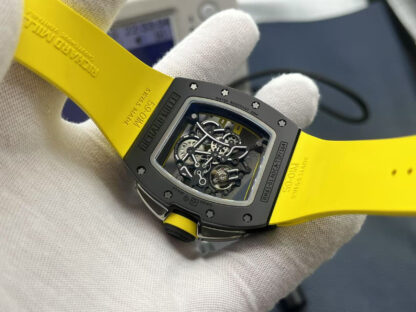 RichardMille ZF RM061 Carbon Fiber Skeleton Mechanical Watch - Image 7