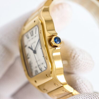 Cartier Santos series mature charm mechanical watch - Image 3
