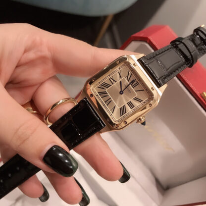 Cartier Santos Classic Elegant Couple Watch - Image 7