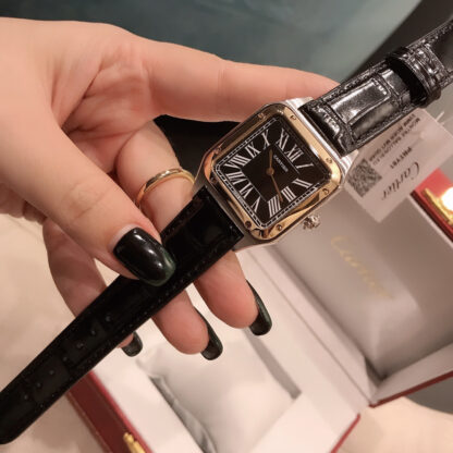 Cartier Santos Classic Elegant Couple Watch - Image 7