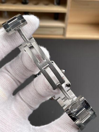 Cartier Tank Series Diamond Bezel Watch - Image 6