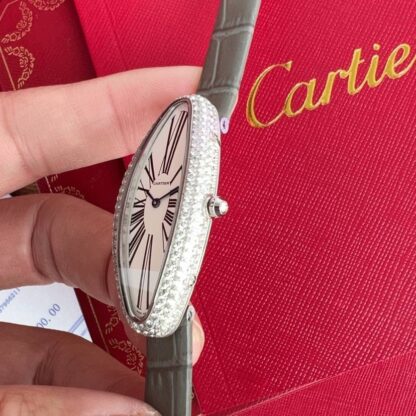 Cartier bathtub series elegant and unique mechanical watch - Image 7