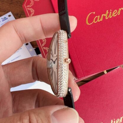 Cartier bathtub series elegant unique style mechanical watch - Image 7