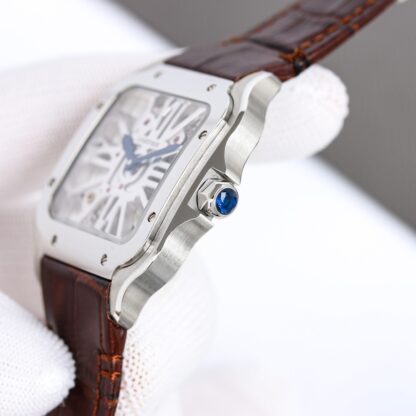 Cartier Santos Skeleton Series Mechanical Watch - Image 7