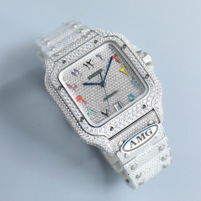 Cartier Santos Starry Sky Luxury Mechanical Watch - Image 7