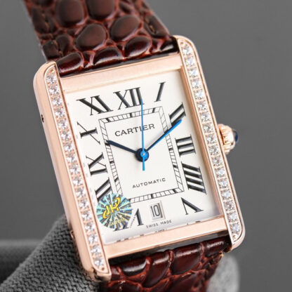 Cartier Tank series elegant and bold mechanical watch - Image 7
