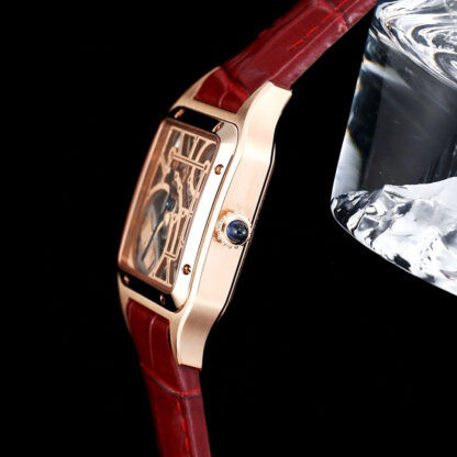 Cartier Santos Skeleton Series Mechanical Watch - Image 7