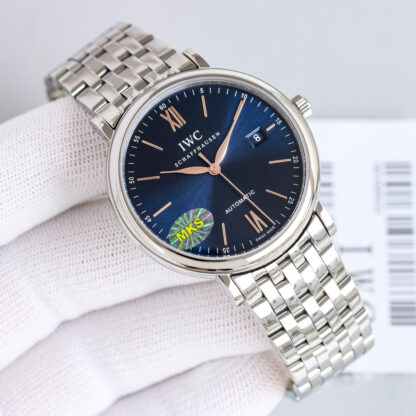 IWC Portofino series steel strap men's watch - Image 7
