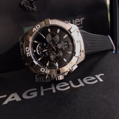 TAGHeuer Aquaracer Series Quartz Chronograph Men's Watch - Image 5