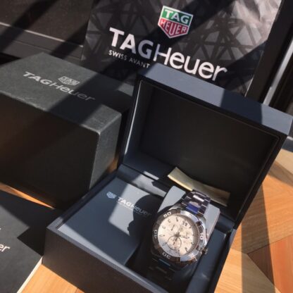 TAGHeuer Aquaracer Series Quartz Chronograph Men's Watch - Image 6