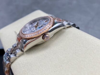 Rolex women's model with single calendar and chronograph, 31mm diameter - Image 7