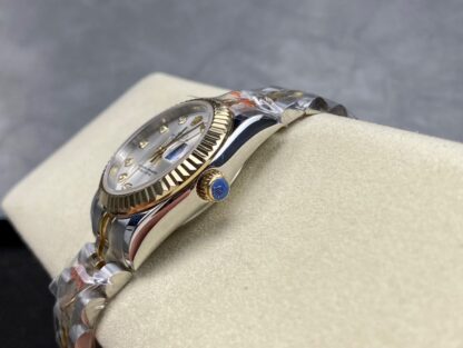 Rolex women's model with single calendar and chronograph, 31mm diameter - Image 7