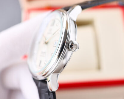Omega watch with imported cowhide strap and original clasp - Image 7