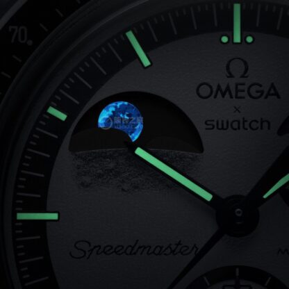 Omega's new joint product - Lunar Moon Phase in gray color - Image 7