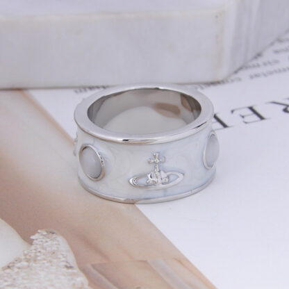 Vivienne Westwood King Cat's Eye Lacquer Ring - Image 7