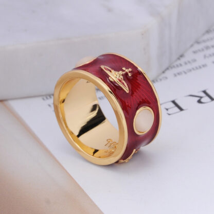 Vivienne Westwood King Cat's Eye Lacquer Ring - Image 6
