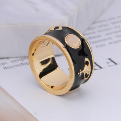 Vivienne Westwood King Cat's Eye Lacquer Ring - Image 7
