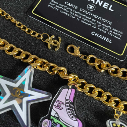 Chanel vintage trendy letter necklace - Image 5
