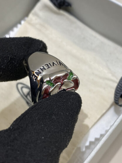 Vivienne Westwood flower color enamel ring - Image 7