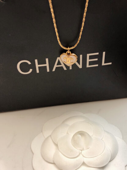 Chanel Heart Pendant Necklace - Image 7
