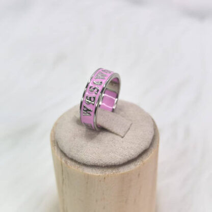 Vivienne Westwood lacquered letter ring - Image 7