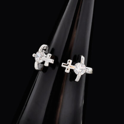 Vivienne Westwood Double Cross Line Ring - Image 7