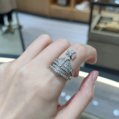 Vivienne Westwood Planet Double Row Diamond - Image 7
