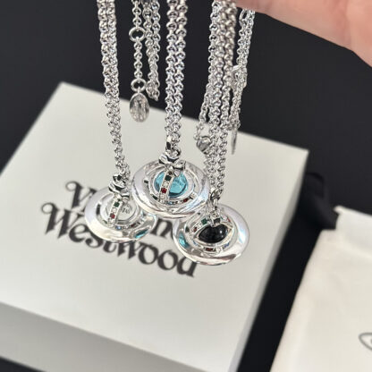 Vivienne WestwoodORB Saturn Necklace - Image 7