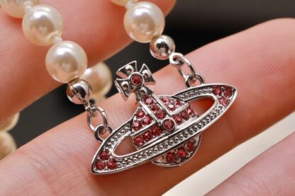 Vivienne Westwood cameo pearl necklace - Image 7