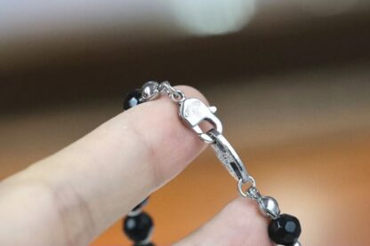 Vivienne Westwood Black Earth Star Glass Bead Necklace - Image 5