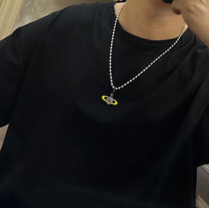 Vivienne Westwood classic large Saturn necklace unisex - Image 7