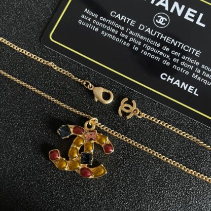 Chanel Classic Double C Necklace - Image 6