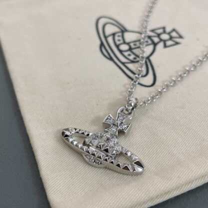 Vivienne Westwood Studded Universe Necklace - Image 7