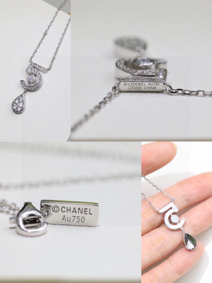 Chanel Delicate No. 5 Necklace - Image 5