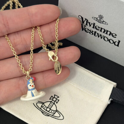 Vivienne Westwood Snowman Necklace - Image 7