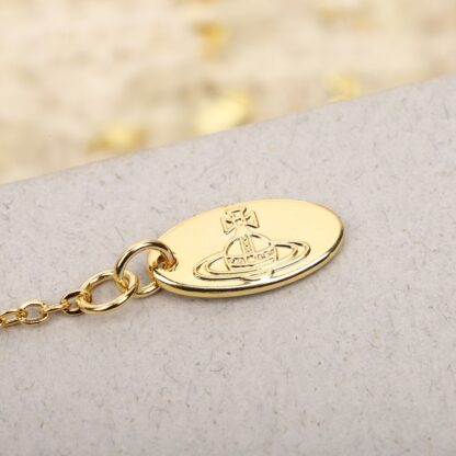 Vivienne Westwood Safety Pin Planet Pearl Bracelet - Image 7