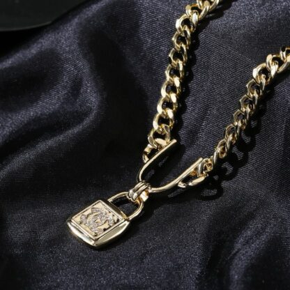Chanel exquisite lock necklace clavicle chain - Image 7