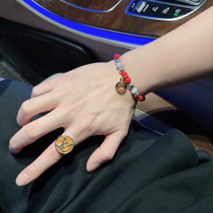 Vivienne Westwood Agate Thai Silver Bracelet - Image 7