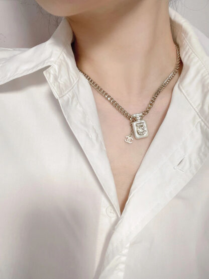 Chanel Temperament Bottle Classic Necklace - Image 6